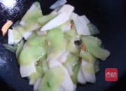 山药炒莴笋的做法图解4