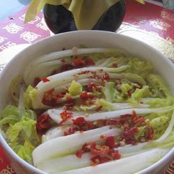 鸡汁剁椒粉丝娃娃菜的做法[图]