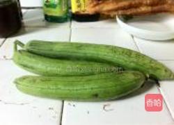 老油条丝瓜的做法图解1