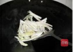 火腿杂炒菜篮子的做法图解4