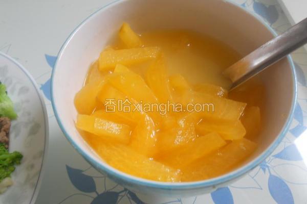 橙汁瓜条