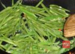 辣炒刀豆丝的做法图解6