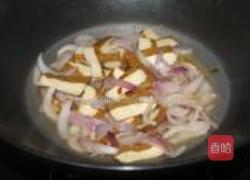 洋葱炒香干的做法图解5