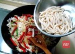 包菜炒面鱼的做法图解17