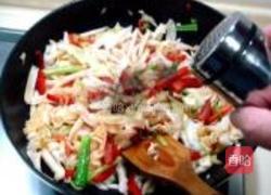 包菜炒面鱼的做法图解18