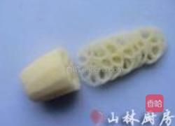 香辣藕夹的做法图解4