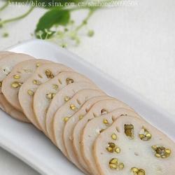 绿豆镶莲藕的做法[图]