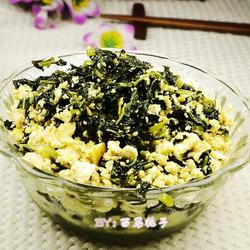 雪菜炒豆腐的做法[图]