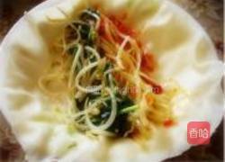 水烙馍卷菜的做法图解7