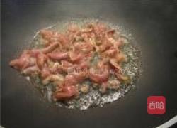 黄豆角炒鸡腿肉的做法图解2