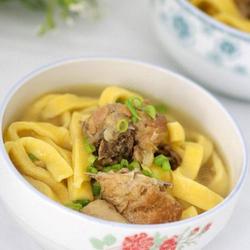 鸡汤手擀面的做法[图]