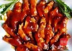 茄汁扒皮鱼的做法图解5