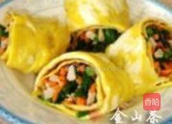 三鲜蛋卷的做法图解8