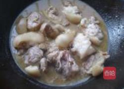沙茶酱猪蹄的做法图解6