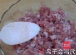 耗油肉末茄子煲的做法图解2