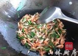 韭菜炒河虾的做法图解6