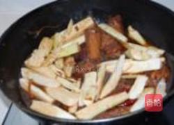 红烧茭白排骨的做法图解5