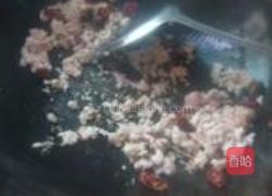 豇豆角炒肉末的做法图解4