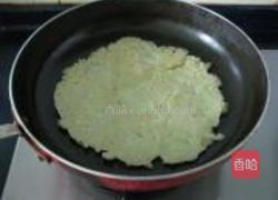 翡翠煎饼的做法图解5
