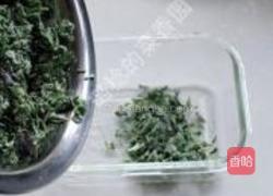 荠菜团子的做法图解8