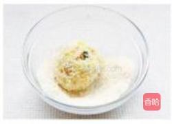 脆炸饭团的做法图解4