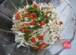 炝拌金针菇的做法图解4