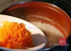鳕鱼胡萝卜粥的做法图解6