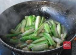 蒜仔烧丝瓜的做法图解6