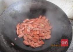 青椒香肠的做法图解4