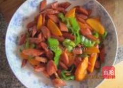 青椒香肠的做法图解6