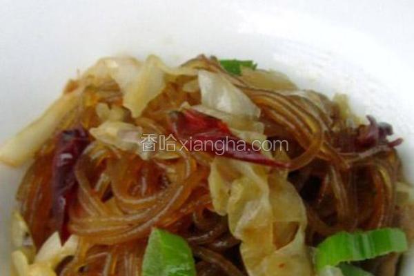 泡菜苕粉肉丝