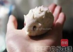 小刺猬豆沙包的做法图解9