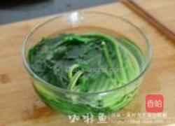 木鱼花菠菜的做法图解2