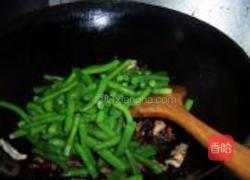 酱焖肉片扁豆的做法图解7