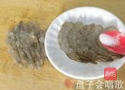 虾仁肉末丝瓜盅的做法图解3