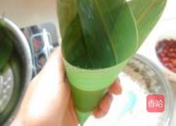 大红豆粽子的做法图解4