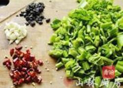 豆豉空心菜梗的做法图解3