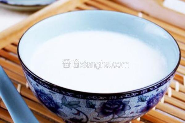 杏仁奶茶