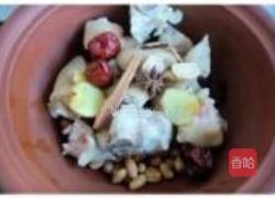 浓香猪蹄花生煲的做法图解4