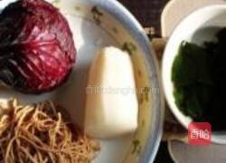 凉拌什锦菜的做法图解1