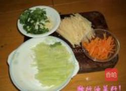 方便拌三丝的做法图解2