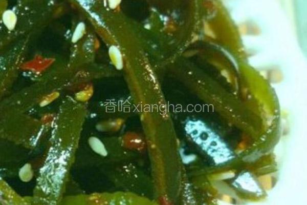 麻辣泡海带丝