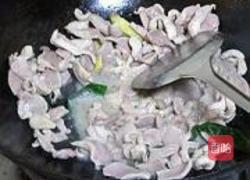 青椒炒鸡胗的做法图解4