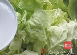 腊肉卷心菜的做法图解10