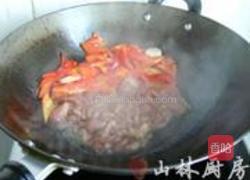 红椒炒肉or肉炒红椒的做法图解4