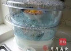 咸蛋蒸肉饼的做法图解3