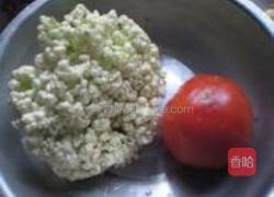 番茄菜花的做法图解1
