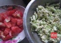 番茄菜花的做法图解2