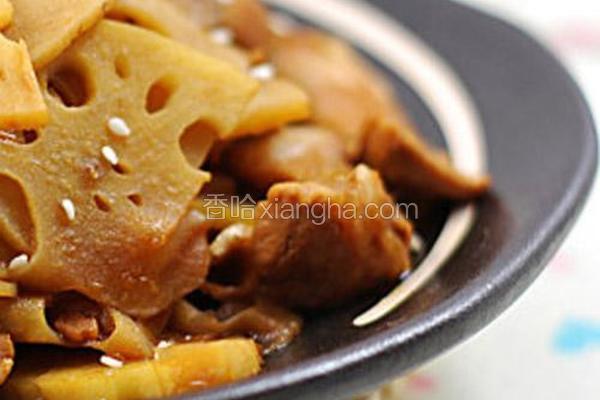 藕片炒肉