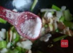 青菜炒年糕的做法图解5
